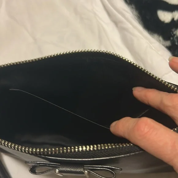 Coach Darcy Bow East West Crossbody Black NWOT - Picture 5 of 12